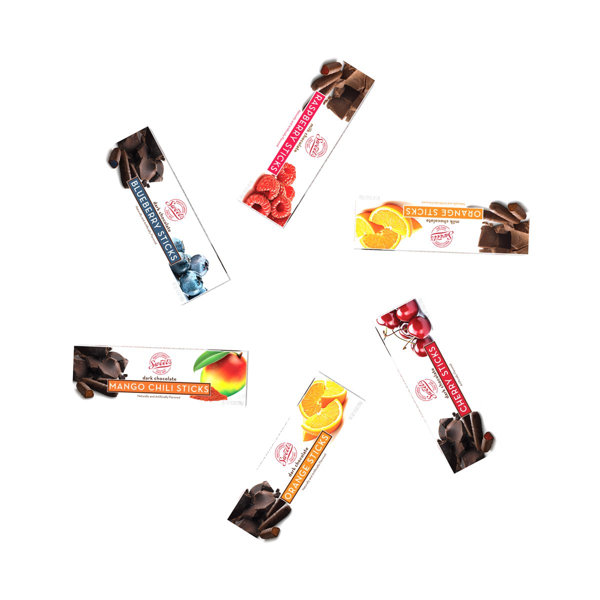 Buy Sweet's Milk Chocolate Orange Sticks - Sweet Candy Company
